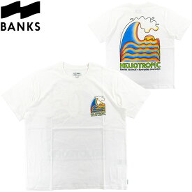 BANKS バンクス S/S TEE メンズTシャツ ATS0885 カットソー ブランド ロゴ バックプリント ショートスリーブ