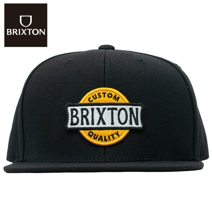 楽天市場】BRIXTON ブリクストン スナップバックキャップ フラット 