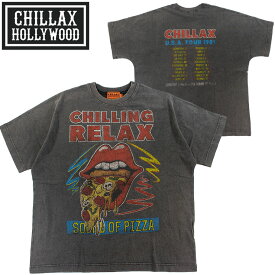 メンズ Tシャツ CHILLAX チラックス バンド ヴィンテージ 半袖 オーバーサイズ STONES ストーンズ 252CL1ST501