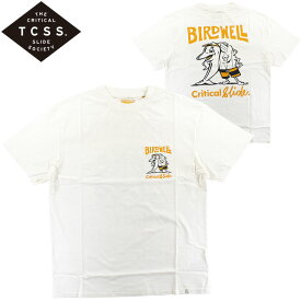 BIRDWELL バードウェル CRITICALSLIDE メンズ Tシャツ メーカーズ カットソー TEE サーフブランド 半袖 TCSS BCTE2303