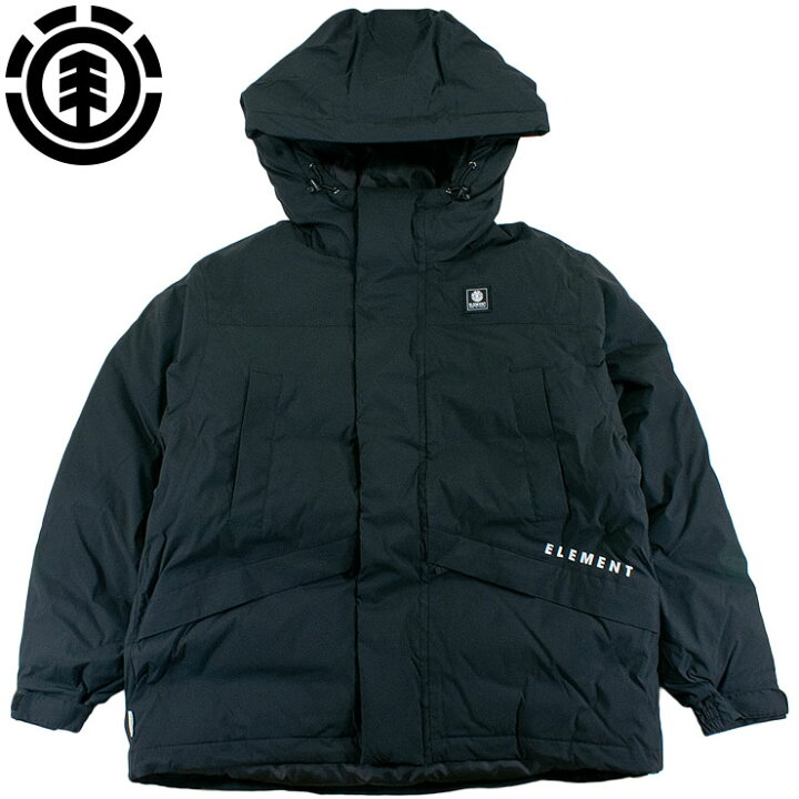 楽天市場】エレメント メンズ ダウン ジャケット アウター ジップ  