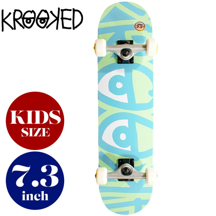 楽天市場】KROOKED クルキッド キッズ ジュニア スケートボード 