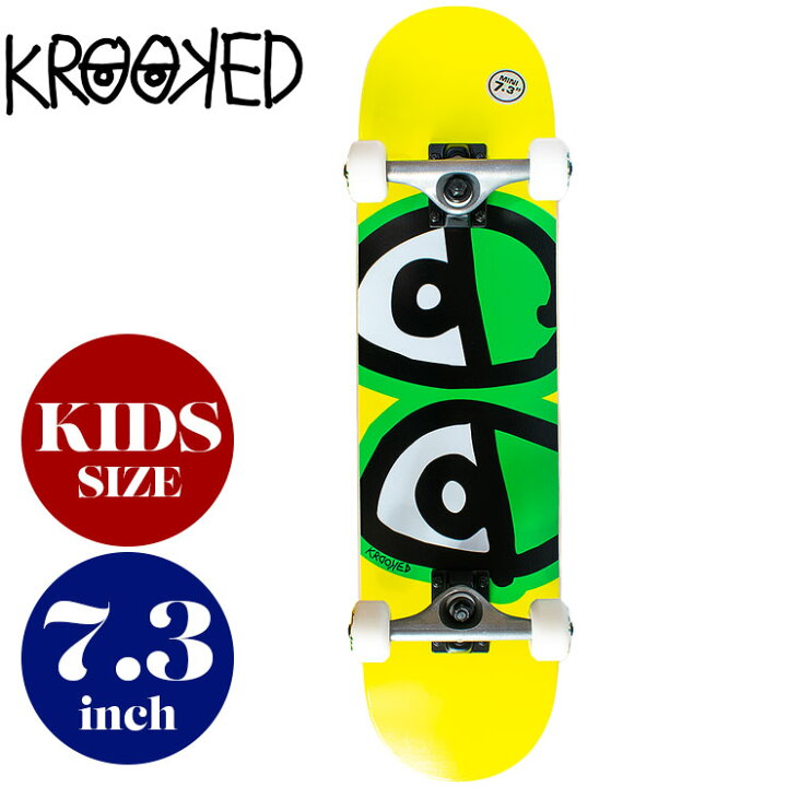 楽天市場】KROOKED クルキッド キッズ ジュニア スケートボード 