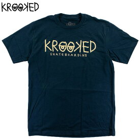 KROOKED クルキッド ロゴ 半袖TEE メンズ Tシャツ スケートボード マークゴンザレス GONZ ティーシャツ EYES SS TEE