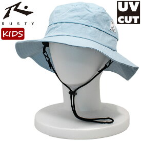 サーフハット ラスティ キッズ 子供用 ビーチハット SURF HAT 帽子 マリンハット UVカット 日焼け対策 RUSTY 963903