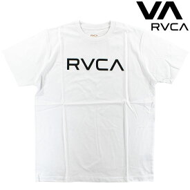 RVCA ルーカ Tシャツ 半袖 TEE ショートスリーブ コットン ビッグロゴ プリント ルカ メンズ カジュアル BD041222