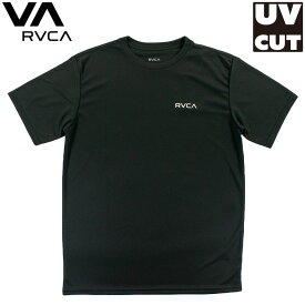 メンズ ラッシュガード RVCA ルーカ UVカット 半袖 ジムワーク ハイブリッド Tシャツ 水陸両用 ルカ BD041262