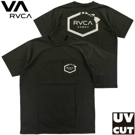ルーカ メンズ ラッシュガード UVカット 半袖 スイムウェア Tシャツ 水陸両用 ハイブリット ルカ RVCA BD041265
