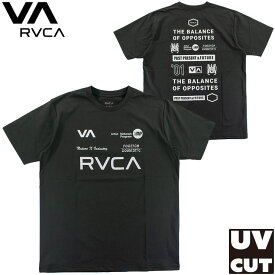 メンズ サーフT RVCA ルーカ ラッシュガード UVカット 半袖 スイムウェア Tシャツ 水陸両用 ハイブリット ルカ BD041853