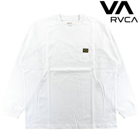 メンズ ロンT ルーカ 長袖 Tシャツ ポケT ポケットTシャツ ビッグシルエット BD042072 ルカ ユニセックス RVCA