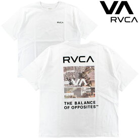 メンズ Tシャツ RVCA ルカ ゆったり ルーズフィット ヘビーウェイト 半袖 コットン ドルマン TEE ルーカ BE041224