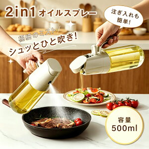 �I�C���X�v���[ �m���t���C���[ 500ml 2in1 ������ ���������p �t���ꂵ�Ȃ� �I�C���{�g�� �ɍ׃~�X�g �X�v���[�e�� ����Ȃ� ���� �h�o �R��h�~ �L�����v �L�b�`���p�i