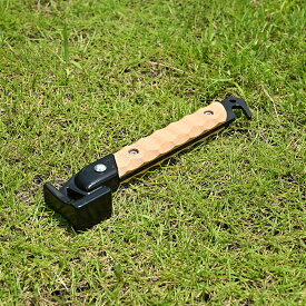 【新商品】 i(アイ) ペグハンマー NAGURI デイトナ コンパクト ペグ抜き キャンプ ソロキャンプ 名栗加工 鉄製 ブナ材 ブラック ステンレス製 シルバー ハンマー I型 ペグ収納 スリムハンマー 意匠申請中