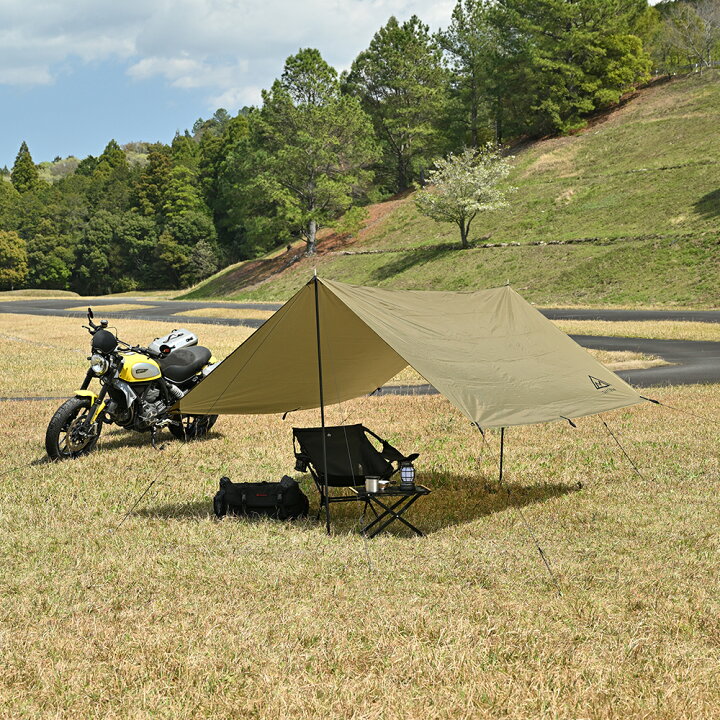 楽天市場】【新商品】タープ4 スクエアタープ 日よけ サンシェード 