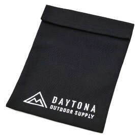 【8/5まで限定 フラッシュクーポン対象最大2000円OFF】【別売オプション品】バイク用 キャンプ ツーリングフラットグリル189(16374) 用 収納バッグ（帆布製）31496 ブラック キャンプ キャンツー DAYTONA