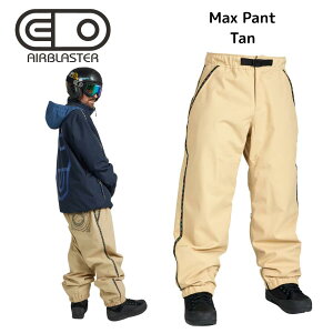 AIRBLASTER MAX PANT 25/26 TAN DARKNIGHT GAuX^[ Xm[{[hEFA pc Y fB[X h ϐ 15K MID BAGGY