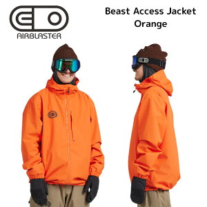 AIRBLASTER BEAST ACCESS JACKET 25/26 エアブラスター スノーボードウェア ジャケット メンズ レディース 耐水透湿 防水 30K ECO リサイクル素材