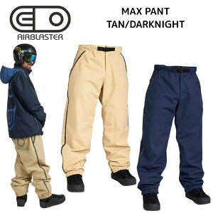 �݌Ɍ��� 30%OFF AIRBLASTER �G�A�u���X�^�[ �p���c MAX PANT 25/26 TAN DARKNIGHT �X�m�[�{�[�h�p���c �X�m�[�{�[�h�E�F�A �����Y ���f�B�[�X �h�� �ϐ����� 15K MID BAGGY