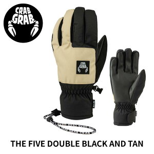 Crab Grab �N���u�O���u FIVE GLOVE �t�@�C�u�O���[�u 25/26 �X�m�[�{�[�h �O���[�u 5�{�w �~�g�� �h�� �ۉ� �����Y ���f�B�[�X