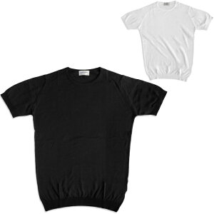 JOHN SMEDLEY �W�����X���h���[ BELDEN �����Y�N���[�l�b�N�j�b�g�V���c �x���f�� Sea Island Cotton100% Crew Neck Shirt �����Y �v���[���g�ɂ��œK