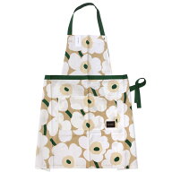 marimekkoマリメッコ エプロン ウニッコ柄 Unikko Apron おしゃれエプロン レディース パーティ プレゼン…