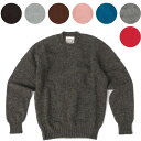 Jamieson’s ジャミーソンズ サドルショルダー クルーネックセーター 838 メンズ レディース シェットランドウール100% プレゼントにも