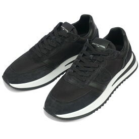 PHILIPPE MODEL TROPEZ 2.1 LOW MAN フィリップモデル トロペ ブラックスニーカー TYLU W002 レースアップ メンズ