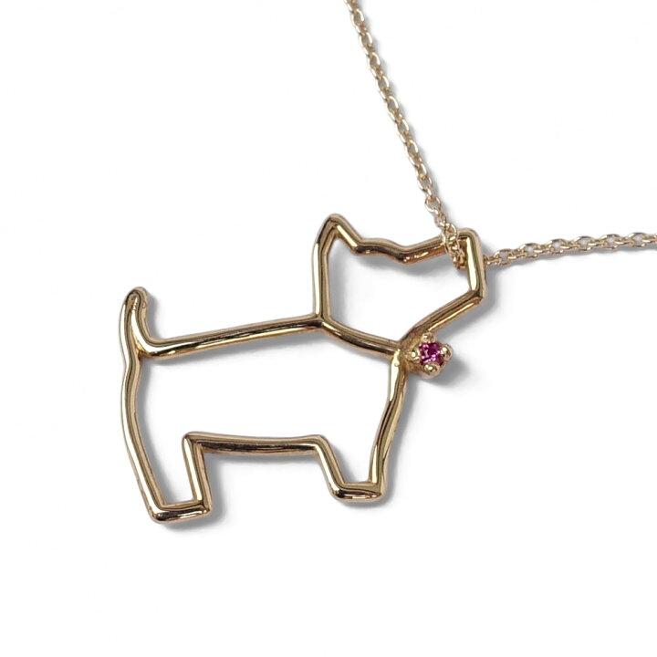 楽天市場】ALIITA アリータ PERRITO ZAFIRO ROSA 犬モチーフ チェーン 