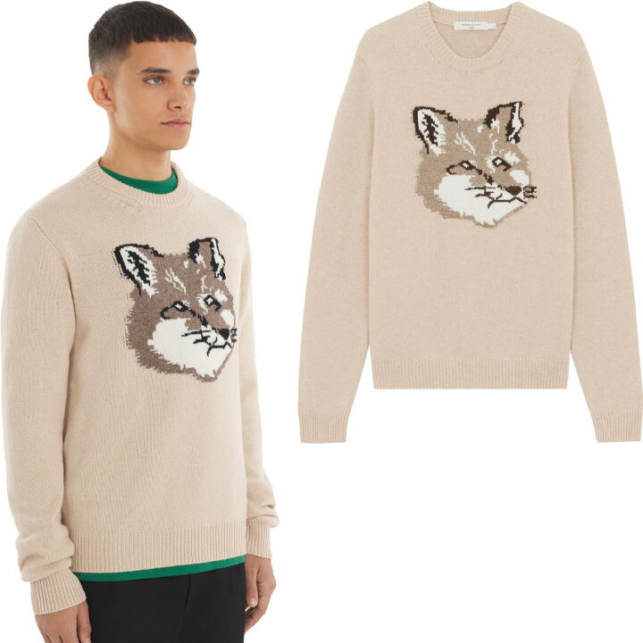 楽天市場】MAISON KITSUNE メゾンキツネ メンズ ビッグフォックス 