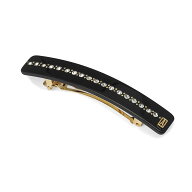 ALEXANDRE DE PARIS アレクサンドルドゥパリ BARRETTE バレッタ スワロフスキー AA6-735-49 保存袋付き …