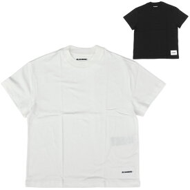 JIL SANDER+ ジルサンダー プラス レディース ロゴ半袖Tシャツ 1枚単品 クルーネック J40GC0001 J45048