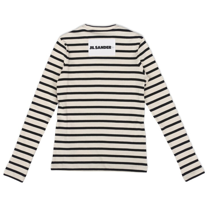 楽天市場】JIL SANDER ジルサンダー レディース ロゴ長袖ボーダーT 