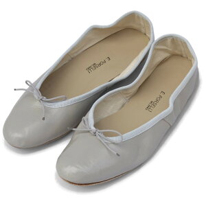 PORSELLI �|���Z�� ���f�B�[�X �o���G�V���[�Y ���C�g�O���[ BALLERINE 95 PELLE COL18.LIGHT GREY