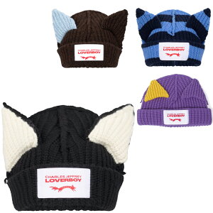 CHARLES JEFFREY LOVERBOY �`���[���Y�W�F�t���[���o�[�{�[�C CHUNKY EARS BEANIE �j�b�g�X �r�[�j�[ �˂��݂� �L�� 062130103 104 105 106