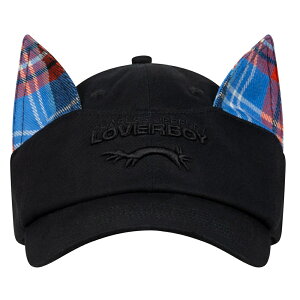CHARLES JEFFREY LOVERBOY �`���[���Y�W�F�t���[���o�[�{�[�C EARS CAP �C���[�Y�L���b�v �L�c�l�݂� BLACK + TARTAN 062131201