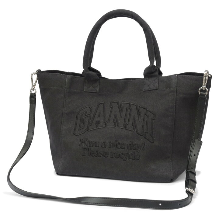楽天市場】GANNI ガニー 2WAYトートバッグ ショルダーバッグ スモール 