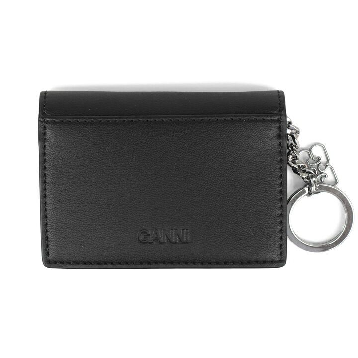 楽天市場】GANNI ガニー レディースカードホルダー ブラック Ganni Bou 