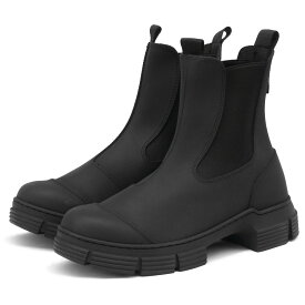 GANNI ガニー チェルシーブーツ Recycled Rubber City Boot シティブーツ S2174