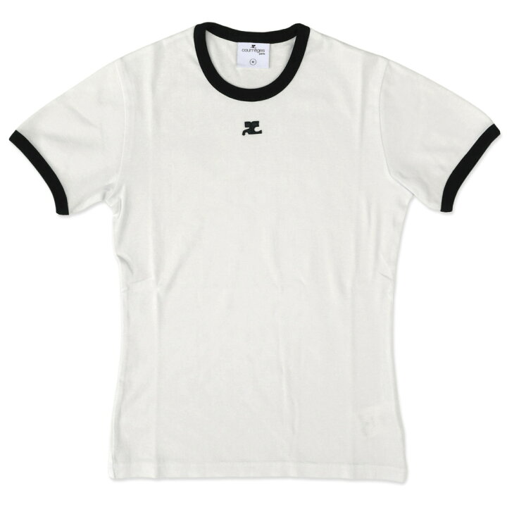 楽天市場】COURREGES クレージュ シグニチャーコントラスト半袖Tシャツ  