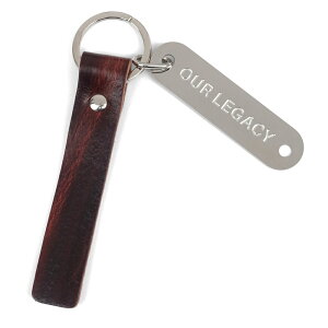 OUR LEGACY �A���[���K�V�[ �����O�L�[�����O RING KEYRING Brown Leather A4258RBL