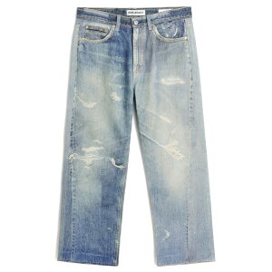 OUR LEGACY �A���[���K�V�[ �f�j�� THIRD CUT Digital Denim Print M4205TDD �r���e�[�W���H ���C�h���b�O �����b�N�X�t�B�b�g