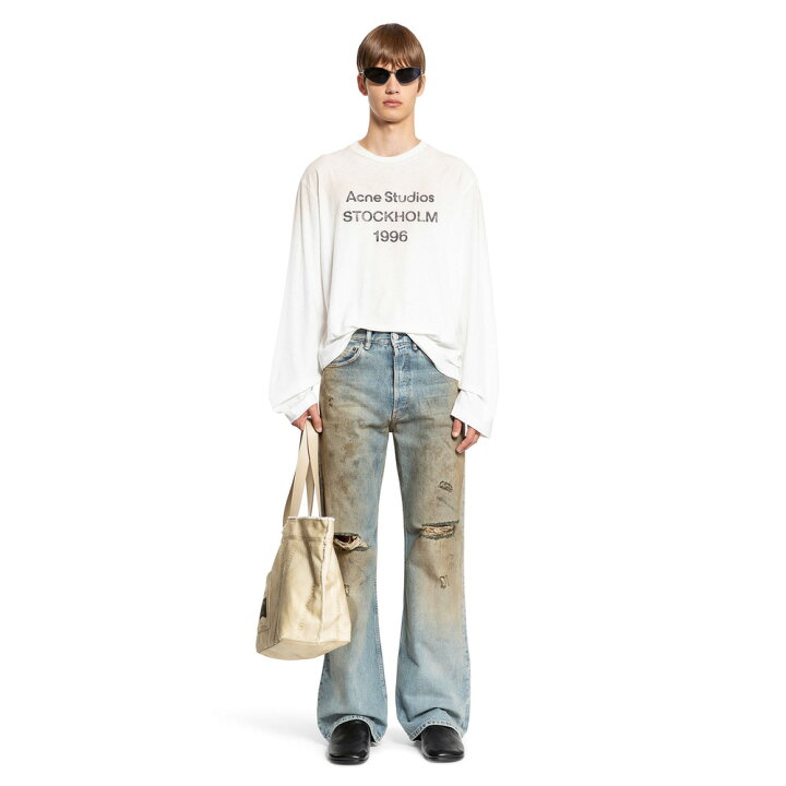 楽天市場】ACNE STUDIOS アクネストゥディオズ ルーズフィットジーンズ 