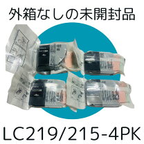 楽天市場】brother lc 219／215 4pkの通販