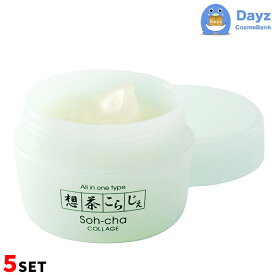 想茶 こらじぇ 60g 5点セット + おまけ1点付 | オールインワンジェル / 化粧水 クリーム 乳液 美容液 化粧下地 多機能ゲル 【YG】【A-1】