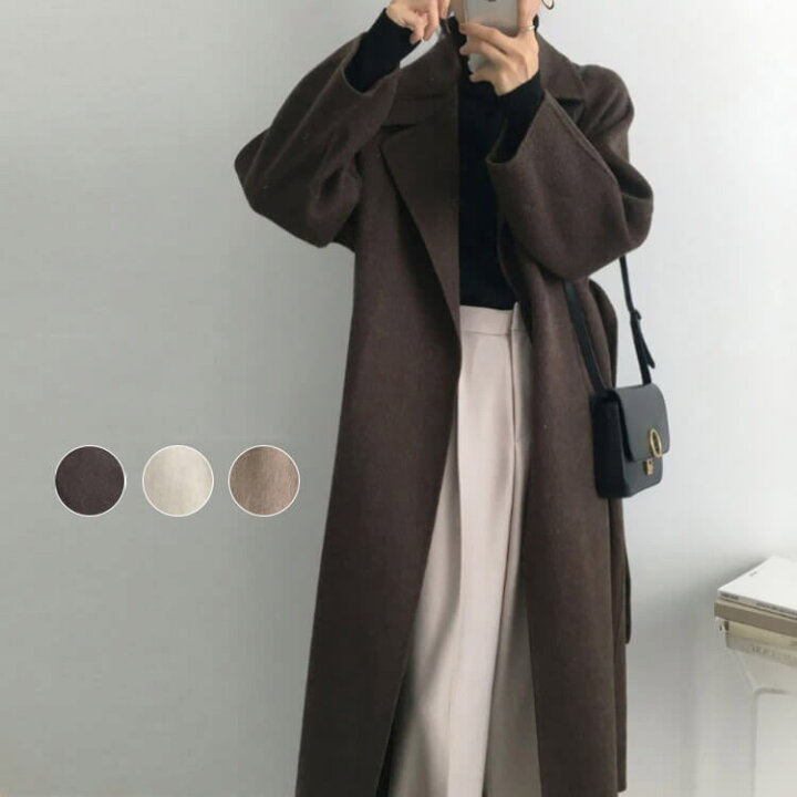 楽天市場】ロングコート ガウンコート レディース コート 秋冬 ガウン 