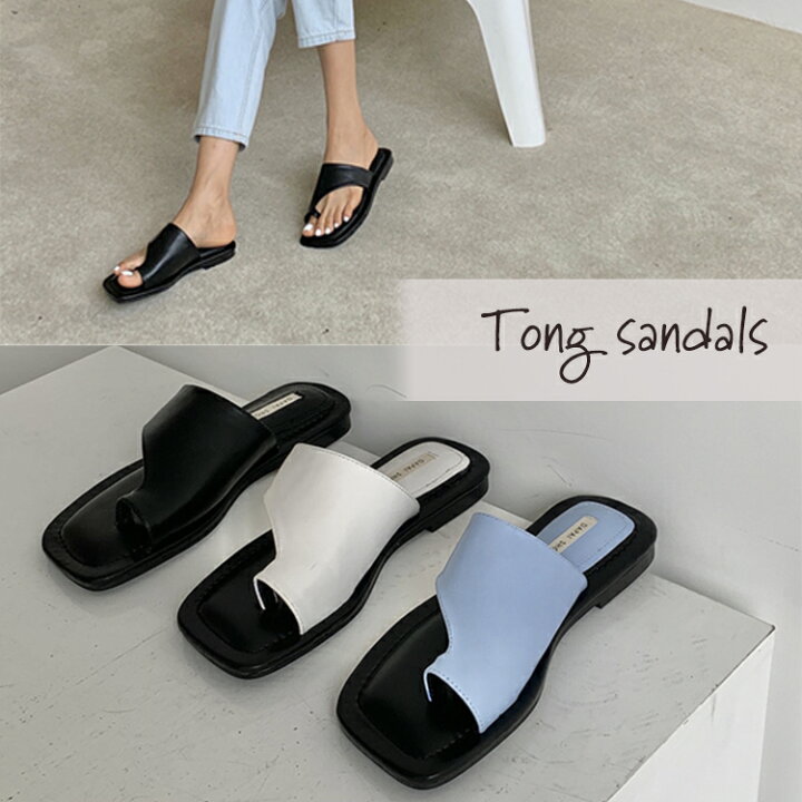 楽天市場】サンダル レディース トングサンダル トング コンフォート 