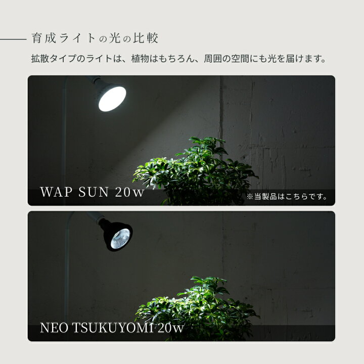 楽天市場】【BARREL公式】バレル WAP-SUN-20W 植物育成ライト 20W Ra97 