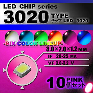 LED`bv i 3020 Type j sN i 10set j GAR őւ@GARpl@[^[@XCb`@邢 Px ANZT[@hXAbv@pink 