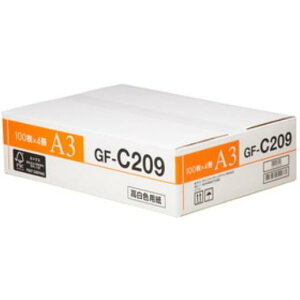 �y�����i�E�V�i�z�L���m�� 4044B007�@A3���F�p��(A3�T�C�Y100��×4��)�yGF-C209 A3�z