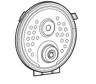 【純正品・新品】三菱 M15W37330H 炊飯器用内フタ